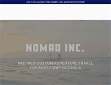 Tablet Screenshot of nomadinc.com